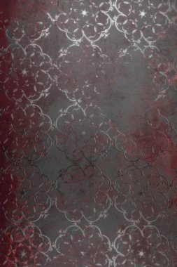 Soyut arkaplanı olan klasik şablon, klasik desenli doku