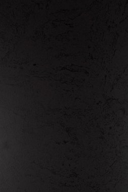Tasarım için siyah beton duvar dokusu. koyu siyah arkaplan.