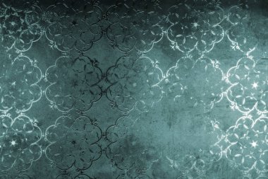 Gümüş süslemeli klasik arkaplan, zarif tasarım..