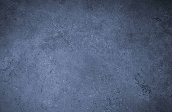 blue concrete wall background. dark blue concrete texture