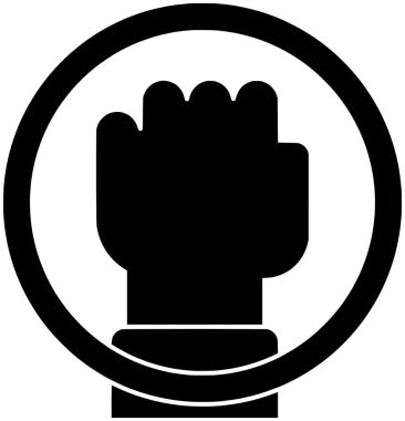 El ikonu ya da protesto logosu ırkçılık illüstrasyon gösterisi siyah siluet ve madde biçimi aktivisti yaşam olarak şiddet sosyal vektörü olarak sosyal arka plan savaş sanat insan özgürlük sivil