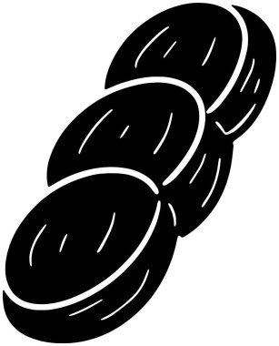 Fıstık ikonu ya da fındık illüstrasyon yaprağının logosu organik siluet ve doğal şekilli saglik için kabuk fıstık vektörü vektörü vektör arkaplan yeşili beslenme fındık kabuğu çerezi