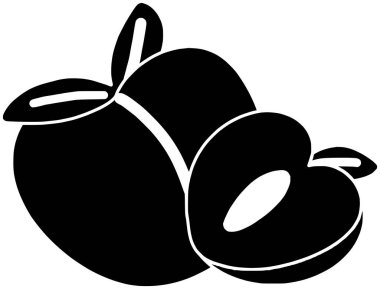 şeftali illüstrasyon gıda ikonu meyve logosu taze vektör ağacı çiçeği ya da ağaç dalı bitki bahçesi çiçek doğal botanik yeşil sulu nektarin olgun portakal vitamini sağlıklı bahar grafiği