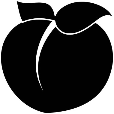 şeftali illüstrasyon gıda ikonu meyve logosu taze vektör ağacı çiçeği ya da ağaç dalı bitki bahçesi çiçek doğal botanik yeşil sulu nektarin olgun portakal vitamini sağlıklı bahar grafiği