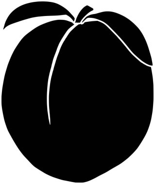 şeftali illüstrasyon gıda ikonu meyve logosu taze vektör ağacı çiçeği ya da ağaç dalı bitki bahçesi çiçek doğal botanik yeşil sulu nektarin olgun portakal vitamini sağlıklı bahar grafiği