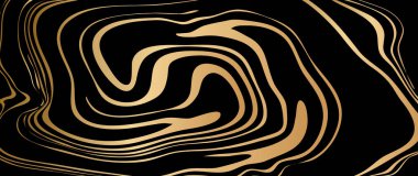 Sıvı altının tasarım, dekor, yaratıcılık ve sunumlar için siyah arkaplan üzerindeki etkisine sahip lüks vektör arka planı