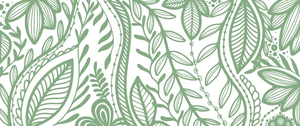 Векторно Зеленый Абстрактный Рисунок Фон Декора Обложки Обои Открытки Презентации — стоковый вектор