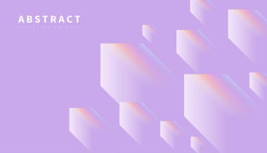 Yukarı doğru oklu mor minimalist soyut vektör arkaplanı. Soyut arkaplan, poster, afiş, kapak tasarımı, duvar kağıdı.