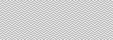Şeffaf arkaplanda izole edilmiş zigzag çizgilerinin vektör dokusu