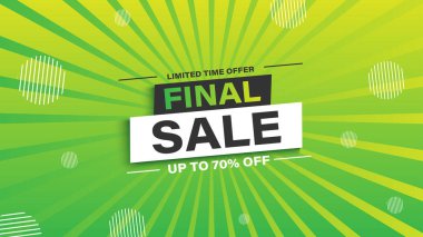 Ayrıntılı yeşil pankart satışı