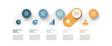 İş simgeleri ve veri için alan içeren stil bilgi şablonu.