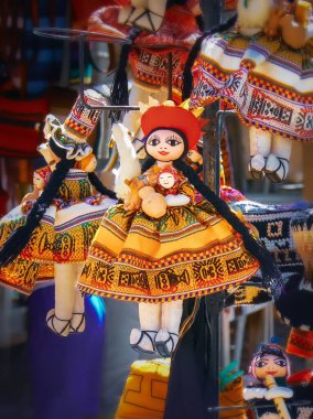 Güney Amerika 'da el yapımı oyuncak bebek