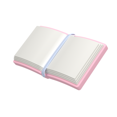 Beyaz arkaplanda yer imi olan bir kitap aç. 3d illüstrasyon.