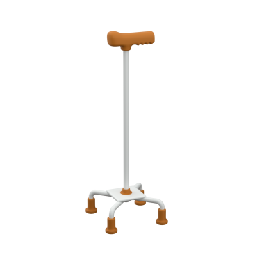 Beyaz arkaplanda izole edilmiş köpük saplı baston, 3d render