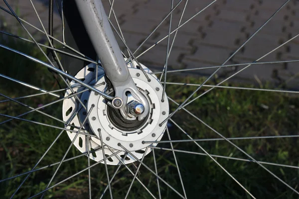 자전거 중앙의 — 스톡 사진