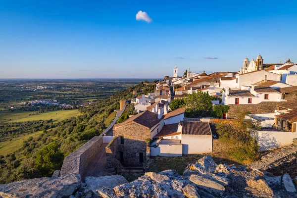 Europa Portugal Monsaraz Das Befestigte Mittelalterliche Dorf Monsanaz — Stockfoto