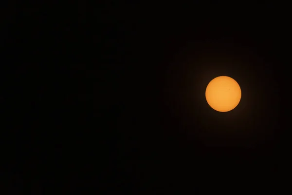 Usa Wyoming Srpna2017 Úplné Zatmění Slunce Celý Disk Slunce Opět — Stock fotografie