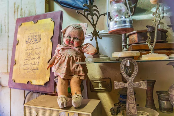 Kahire Mısır Afrika Ekim 2019 Kahire Bir Dükkanda Satılık Bebek — Stok fotoğraf