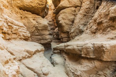 Borrego Springs, Kaliforniya, ABD. Kaliforniya çölündeki Slot Kanyonu.