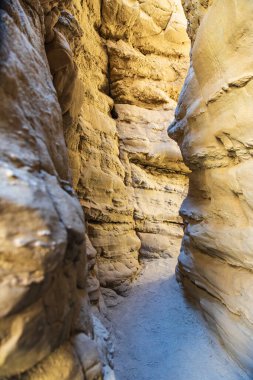Borrego Springs, Kaliforniya, ABD. Kaliforniya çölündeki Slot Kanyonu.