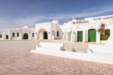 Djerba, Medenine, Tunus. 15 Mart 2023. Guellala Müzesi, ya da Djerba 'daki Guella Müzesi..