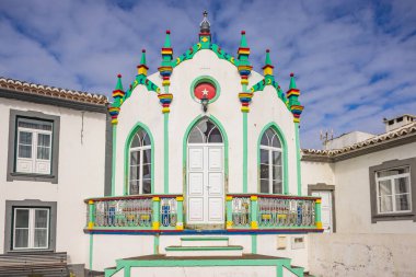 Serreta, Terceira, Azores, Portekiz. Kutsal Ruh 'un tapınağı, Seretta' da bir imparatorluk olarak bilinir..