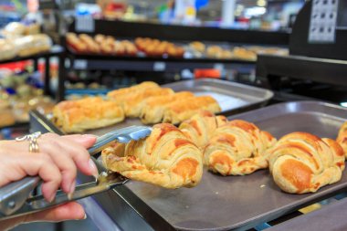 Meksika, Nayarit Eyaleti, Bucerias. Taze hamur işleri.