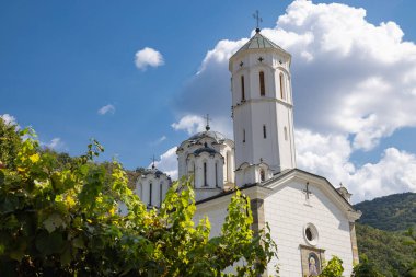 Klenike, Bujanovac, Pcinja Bölgesi, Sırbistan. Saygıdeğer Prohor Pchinjski Manastırı Kilisesi.
