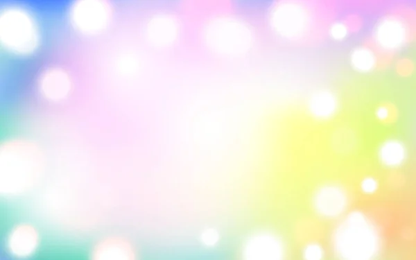Πολύχρωμο Κομψό Bokeh Μαλακό Φως Αφηρημένο Φόντο Διάνυσμα Eps Εικονογράφηση — Διανυσματικό Αρχείο