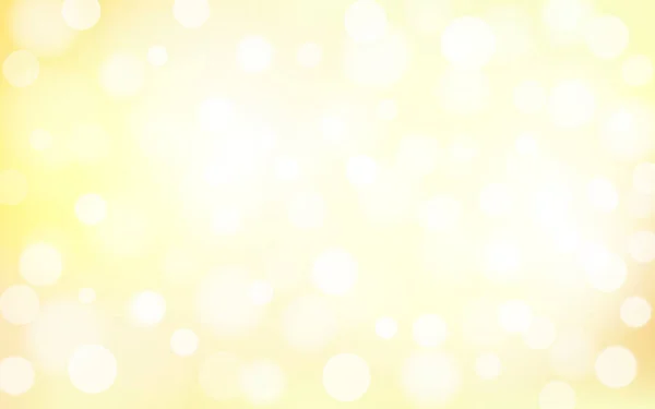 黄色の光Bokehソフトライト抽象的な背景 ベクトルEps 10イラストBokeh粒子 背景装飾 — ストックベクタ