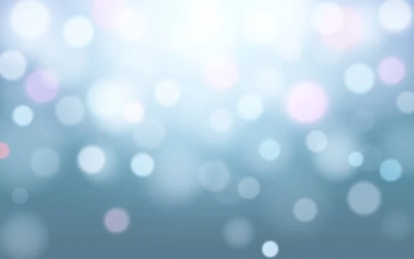 スカイブルーBokehソフトライト抽象的な背景 ベクトルEps 10イラストBokeh粒子 背景装飾 — ストックベクタ