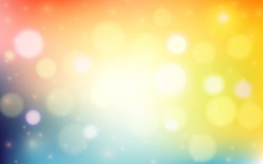 Renkli zarif bokeh yumuşak ışık soyut arkaplan, Vektör 10 illüstrasyon bokeh parçacığı, arkaplan dekorasyonu