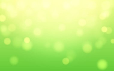 Doğa yeşil bokeh yumuşak ışık soyut arkaplan, Vektör 10 illüstrasyon bokeh parçacığı, arkaplan dekorasyonu