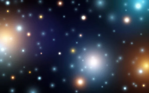 Галактика Роскошь Bokeh Мягкий Свет Абстрактный Фон Вектор Eps Иллюстрация — стоковый вектор