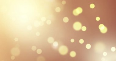 Golden Color Gradients Animated Background. Abstract Luxury Bokeh Background. Seamless Loop Animation