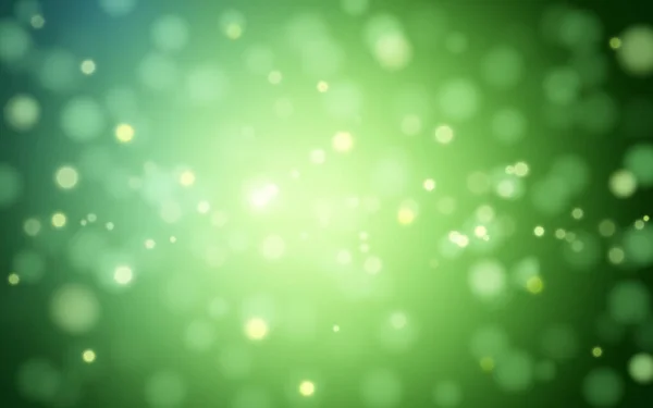 Natureza Bokeh Verde Luz Suave Fundo Abstrato Vector Eps Partículas —  Vetores de Stock