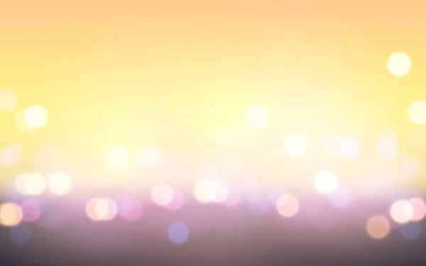 Abstract Sunset Soft Light Background Bokeh Vector Eps Illustration Bokeh — Διανυσματικό Αρχείο