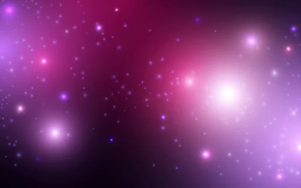 Purple Bokeh Fondos Abstractos Luz Suave Vector Eps Ilustración Partículas — Archivo Imágenes Vectoriales