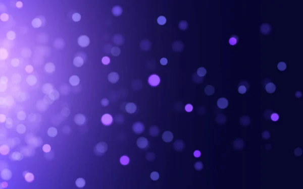 Fond Abstrait Lumière Douce Bokeh Violet Vector Eps Particules Bokeh — Image vectorielle