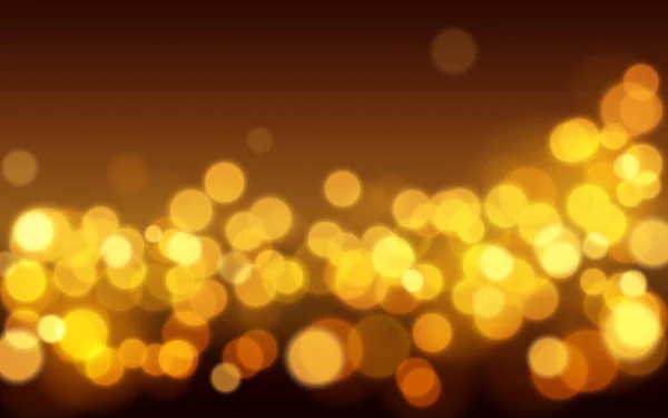 Golden Luxury Bokeh Soft Light Abstract Backgrounds Vector Eps Illustration — Vector de stock