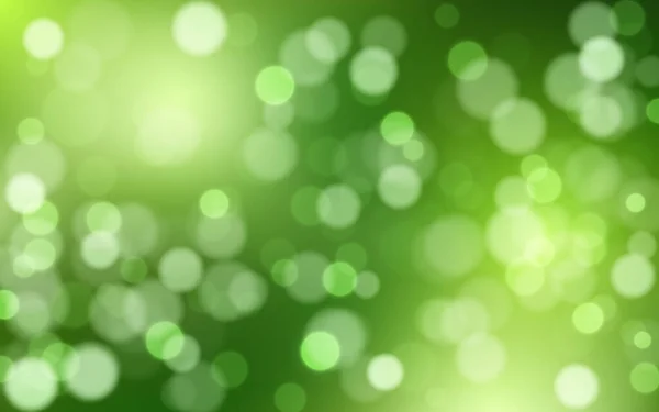 Příroda Zelená Bokeh Měkké Světlo Abstraktní Pozadí Vektor Eps Ilustrace — Stockový vektor