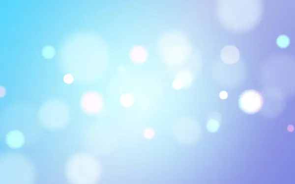 Bleu Ciel Bokeh Lumière Douce Fonds Abstraits Vector Eps Particules — Image vectorielle