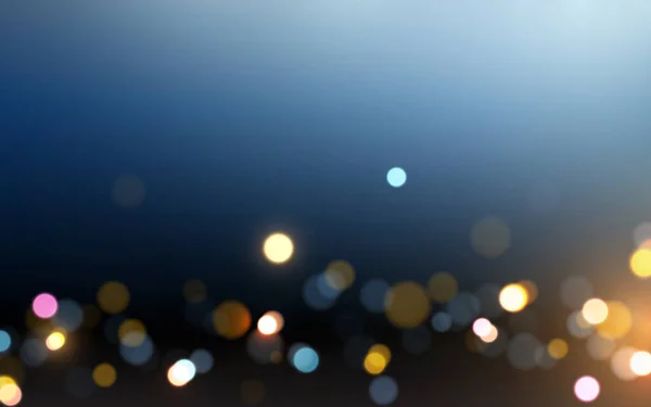 City Lights Night Bokeh Soft Light Abstract Backgrounds Διάνυσμα Eps — Διανυσματικό Αρχείο