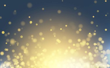 Gecenin ışığı, yumuşak ışığı, soyut arkaplanı, Vektör, 10 illüstrasyon bokeh parçacığını, arkaplan dekorasyonunu yakalar.
