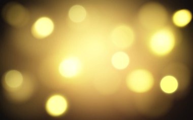 Altın lüks bokeh yumuşak ışık soyut arkaplan, Vektör 10 illüstrasyon bokeh parçacığı, arka plan dekorasyonu