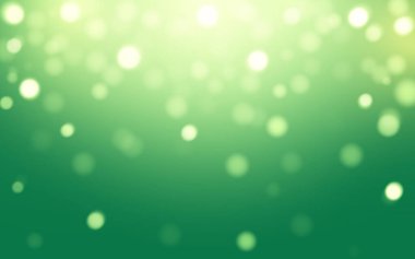 Doğa yeşil bokeh yumuşak ışık soyut arkaplan, Vektör 10 illüstrasyon bokeh parçacığı, arkaplan dekorasyonu