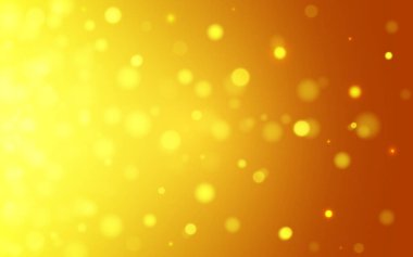 Sarı lüks bokeh yumuşak ışık soyut arkaplan, Vektör 10 illüstrasyon bokeh parçacığı, arkaplan dekorasyonu