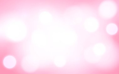 Yumuşak Pembe Bokeh Parıltısı Rüya Pastel Arkaplanda. Nazik Beyaz ve Pembe Tonlu Soyut Romantik Işık, Arkaplan Dekorasyonu. 