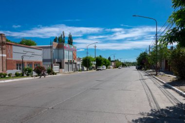 Gaiman, Province of Chubut, Argentina. December 17, 2022. View of Gaiman town