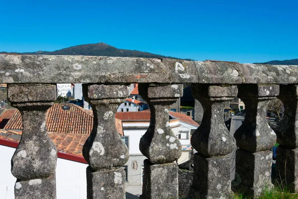Ornamento Pedra Padron Galiza Espanha — Fotografia de Stock